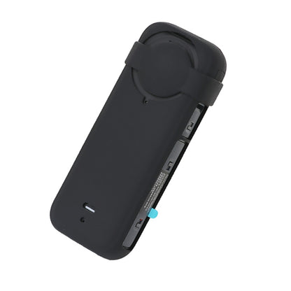 For Insta360 X4 Silicone Protective Case with Lens Cover (Black) - Case & Bags by PMC Jewellery | Online Shopping South Africa | PMC Jewellery | Buy Now Pay Later Mobicred