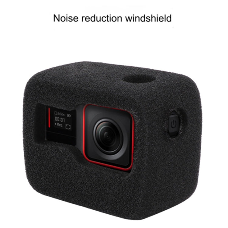 For Insta360 Ace Pro Sponge Foam Windshield Housing Case (Black) - Case & Bags by PMC TechLife | Online Shopping South Africa | PMC TechLife | Buy Now Pay Later Mobicred