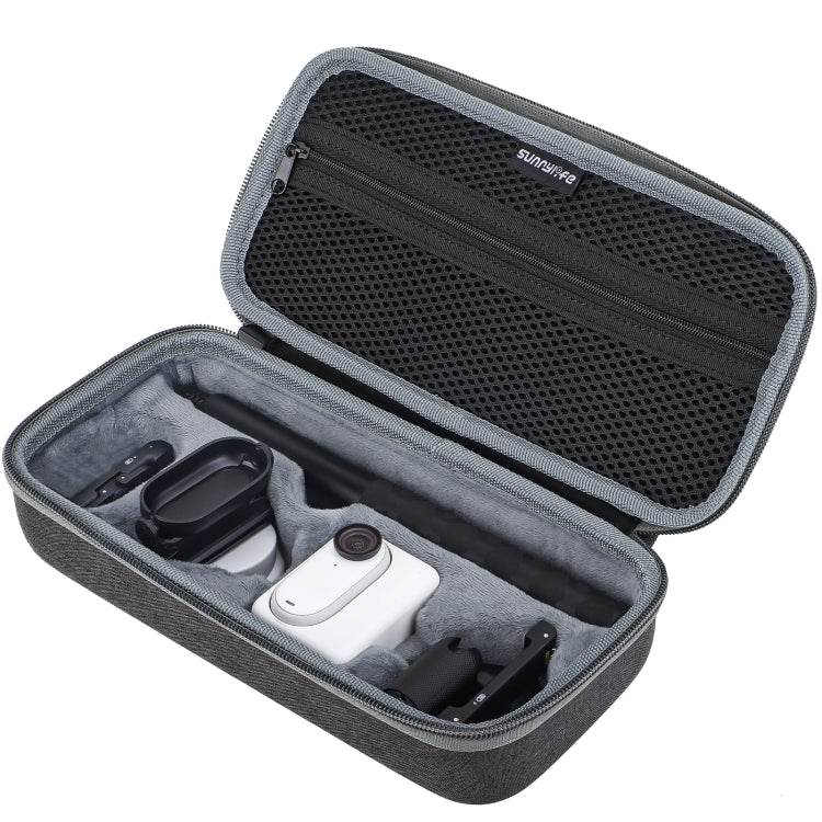 For Insta360 GO 3 / GO 3S Sunnylife Camera Set Storage Bag (Black) - Case & Bags by Sunnylife | Online Shopping South Africa | PMC TechLife | Buy Now Pay Later Mobicred