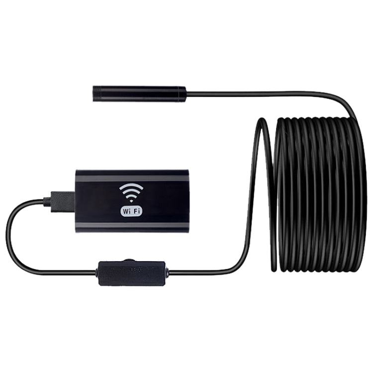 F99 HD Mobile Phone Endoscope, 8mm Waterproof Pipe Endoscope, Wifi Version, Flexible Cord, Length: 10m (Black) - free shipping - PMC Jewellery - Order now!
