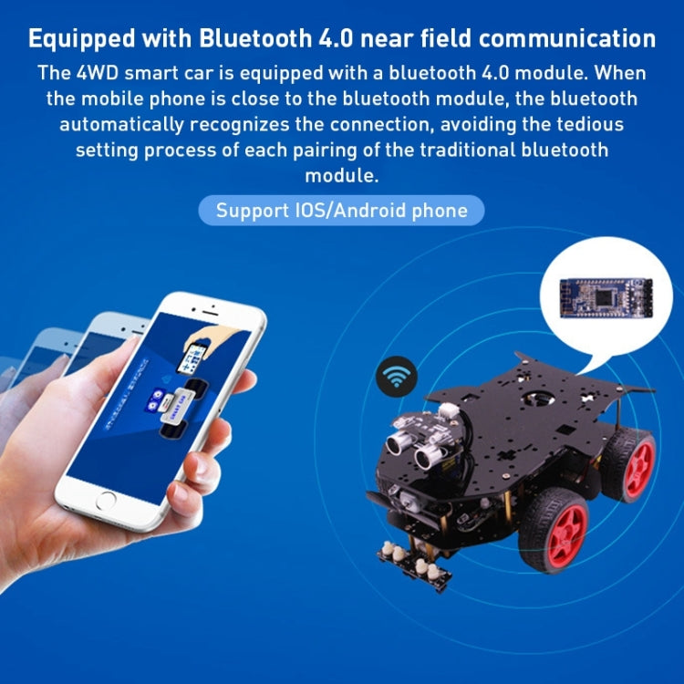 Yahboom STM32 4WD Smart Robot Car Bitbot - Others by YAHBOOM | Online Shopping South Africa | PMC Jewellery | Buy Now Pay Later Mobicred