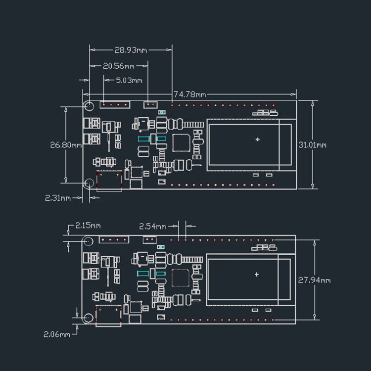 TTGO T-PCIE ESP32-WROVER-B AXP192 Chip WiFi Bluetooth Nano Card SIM Series Module 4MB Hardware Composable Development Board - Module by TTGO | Online Shopping South Africa | PMC Jewellery | Buy Now Pay Later Mobicred