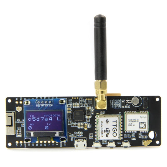 TTGO T-Beam ESP32 Bluetooth WiFi Module 868MHz GPS NEO-M8N LORA 32 Module with Antenna & 18650 Battery Holder - Module by TTGO | Online Shopping South Africa | PMC Jewellery
