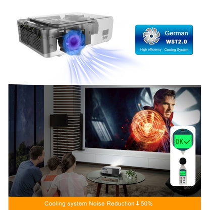 T6 3500ANSI Lumens 1080P LCD Mini Theater Projector, Standard Version, US Plug(Red) - LED Projector by PMC Jewellery | Online Shopping South Africa | PMC Jewellery | Buy Now Pay Later Mobicred