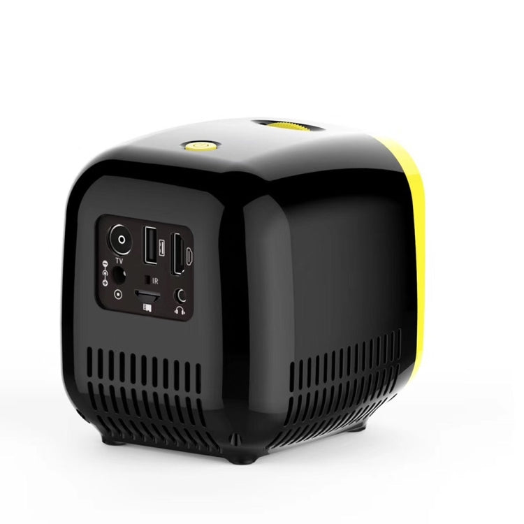 L1 Children Projector Mini LED Portable Home Speaker Projector, AU Plug(Black) - LED Projector by PMC Jewellery | Online Shopping South Africa | PMC Jewellery | Buy Now Pay Later Mobicred