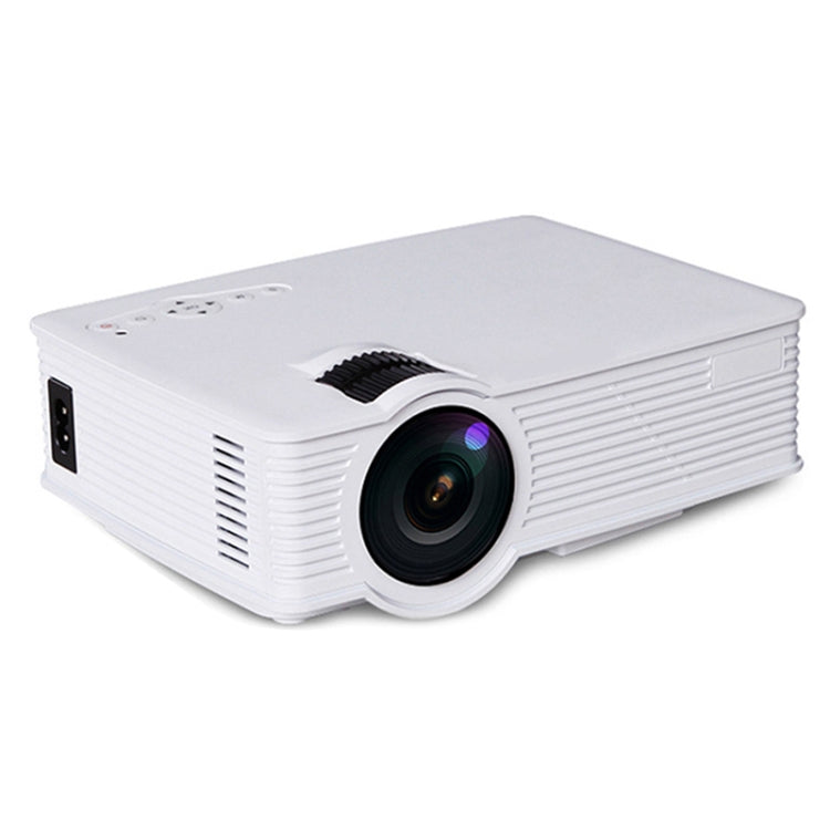 LY-40 1800 Lumens 1280 x 800 Home Theater LED Projector with Remote Control, EU Plug (White) - LED Projector by PMC TechLife | Online Shopping South Africa | PMC TechLife | Buy Now Pay Later Mobicred