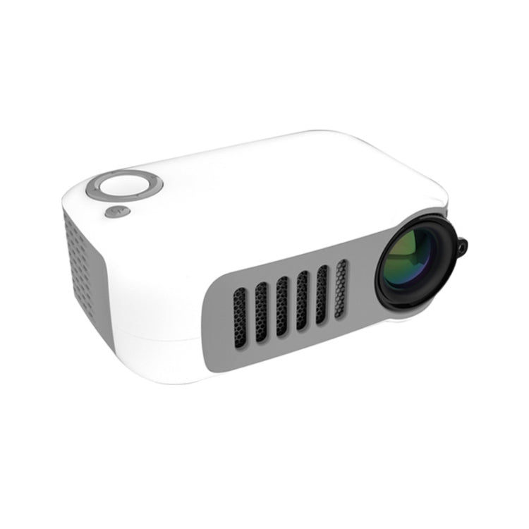 A2000 1080P Mini Portable Smart Projector Children Projector, AU Plug(White Grey) - Mini Projector by PMC Jewellery | Online Shopping South Africa | PMC Jewellery | Buy Now Pay Later Mobicred