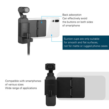 Sunnylife OP-ZJ061 Folding Sucker Holder + Tripod for DJI OSMO Pocket - Combo Kits by Sunnylife | Online Shopping South Africa | PMC Jewellery | Buy Now Pay Later Mobicred