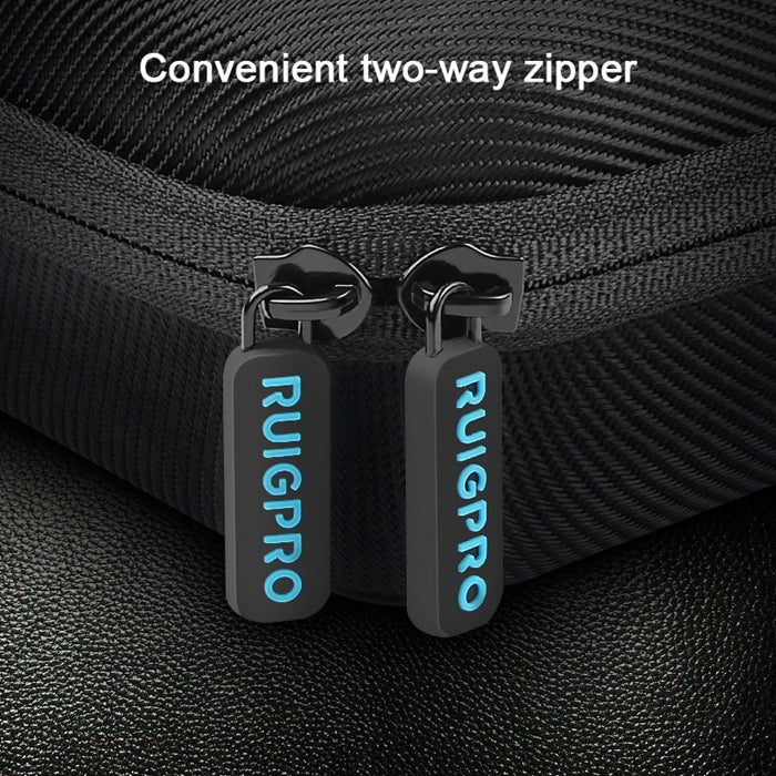 RUIGPRO Shockproof Waterproof Portable Case Box for DJI Osmo Action, Size: 28cm x 19.7cm x 6.8cm(Black) - Case & Bags by RUIGPRO | Online Shopping South Africa | PMC TechLife | Buy Now Pay Later Mobicred
