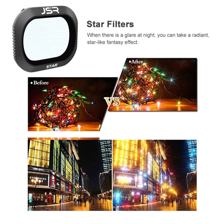 JSR Drone STAR Effect Lens Filter for DJI MAVIC 2 Pro - Lens Filter by JSR | Online Shopping South Africa | PMC Jewellery | Buy Now Pay Later Mobicred