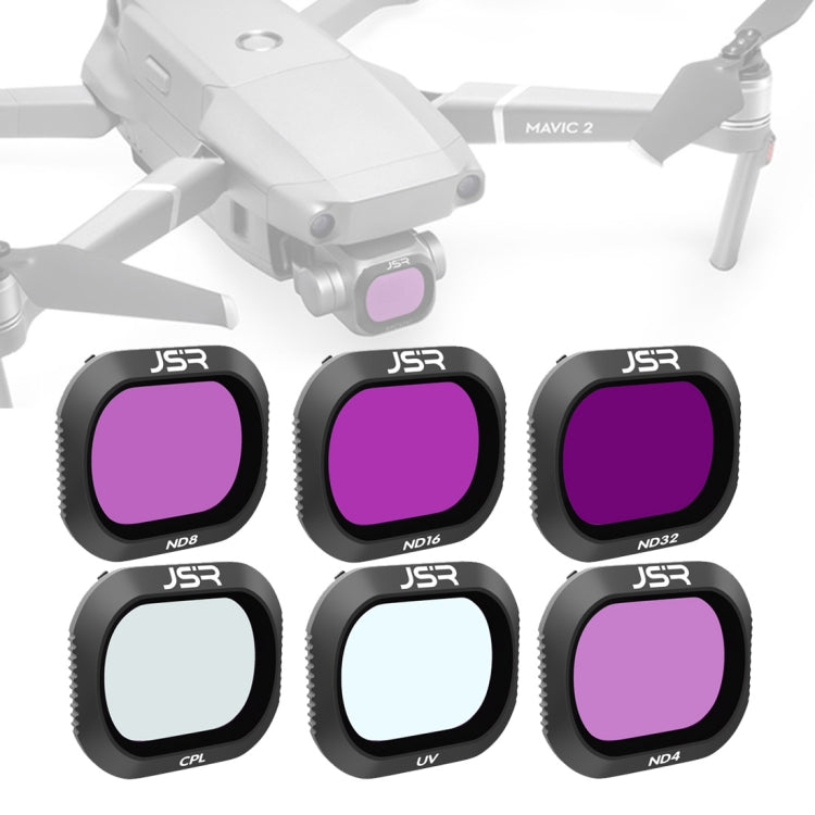 JSR Drone 6 in 1 UV+CPL+ND4+ND8+ND16+ND32 Lens Filter for DJI MAVIC 2 Pro - free shipping - PMC TechLife - Order now!