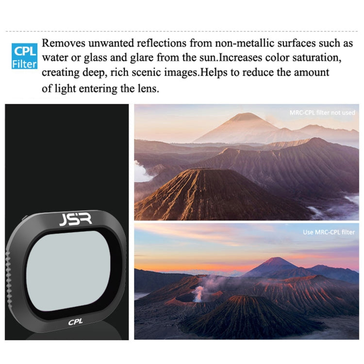 JSR Drone 6 in 1 UV+CPL+ND4+ND8+ND16+ND32 Lens Filter for DJI MAVIC 2 Pro - Mavic Lens Filter by JSR | Online Shopping South Africa | PMC Jewellery | Buy Now Pay Later Mobicred