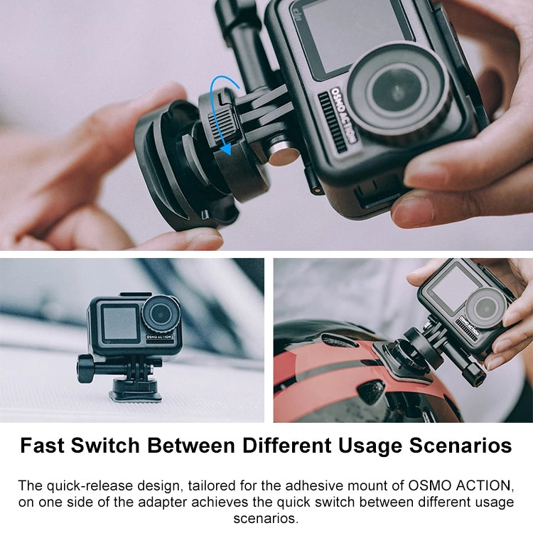 PGYTECH P-11B-023 Tripod Adapter for DJI Osmo Action(Black) - free shipping - PMC TechLife - Order now!
