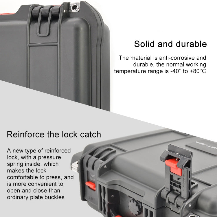 PGYTECH P-SP-101 Shockproof Waterproof Explosion-proof Hard Box Carrying Case for DJI Shark (Black) - free shipping - PMC TechLife - Order now!
