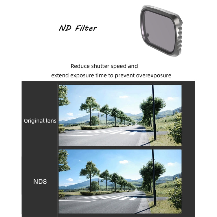 JSR KS ND8 Lens Filter for DJI Air 2S, Aluminum Frame - Lens Filter by JSR | Online Shopping South Africa | PMC TechLife | Buy Now Pay Later Mobicred