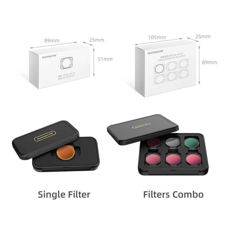 Sunnylife A2S-FI9342 ND4 Lens Filter for DJI Air 2S - Lens Filter by Sunnylife | Online Shopping South Africa | PMC TechLife | Buy Now Pay Later Mobicred