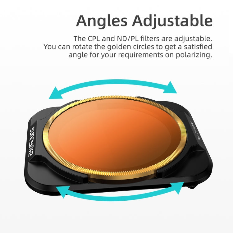 Sunnylife A2S-FI9343 ND32PL Lens Filter for DJI Air 2S - Lens Filter by Sunnylife | Online Shopping South Africa | PMC TechLife | Buy Now Pay Later Mobicred