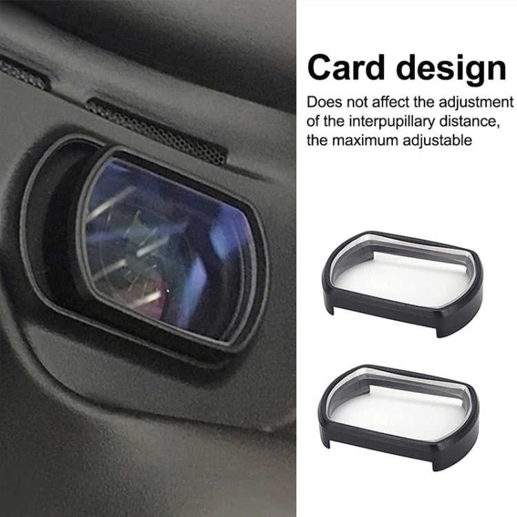 RCSTQ 2 PCS 300 Degree Myopia Glasses Lens Vision Correction Aspherical Lens for DJI FPV Goggles V2 - Lens Accessories by RCSTQ | Online Shopping South Africa | PMC TechLife | Buy Now Pay Later Mobicred