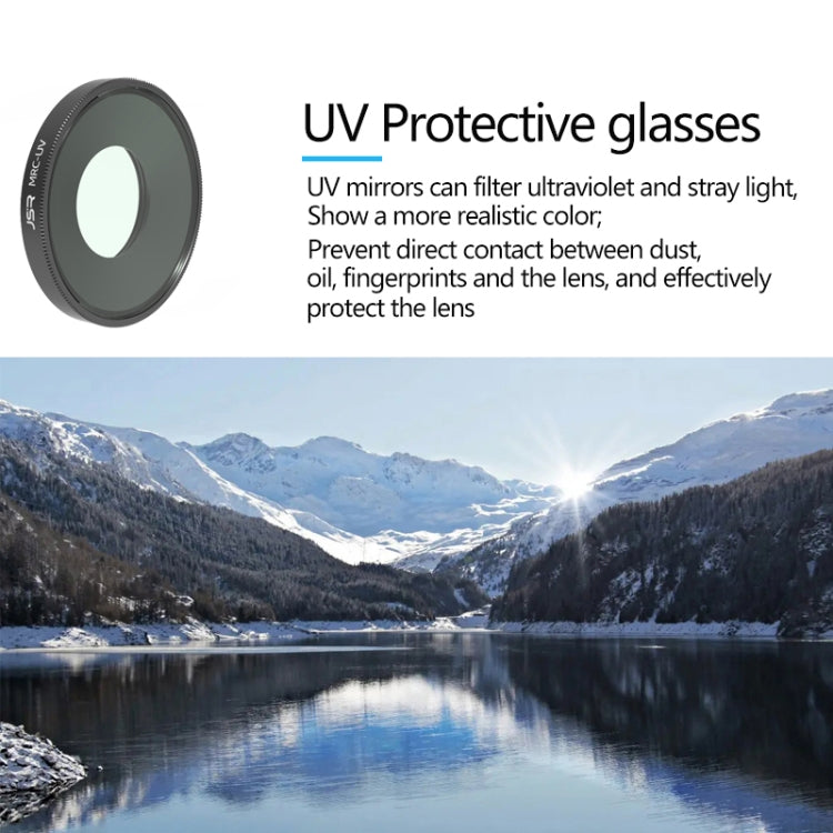 JSR 4 in 1 UV CPL ND8 ND16 ND32 ND64 Lens Filter For DJI Osmo Action 3 - Lens Filter by JSR | Online Shopping South Africa | PMC TechLife | Buy Now Pay Later Mobicred