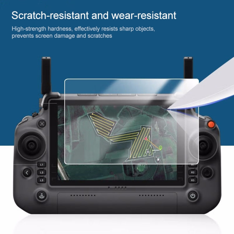 For DJI T40 Remote Control Explosion-proof Tempered Glass Drone RC Screen Film - Others by PMC TechLife | Online Shopping South Africa | PMC TechLife | Buy Now Pay Later Mobicred