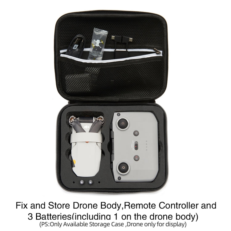 For DJI Mini 2 SE Shockproof Carrying Hard Case Drone Body Storage Bag, Size: 24x 19 x 9cm (Black Red) - Carry Cases & Bags by PMC TechLife | Online Shopping South Africa | PMC TechLife | Buy Now Pay Later Mobicred