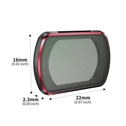For DJI OSMO Pocket 3 STARTRC Star Lens Filter - Lens Accessories by STARTRC | Online Shopping South Africa | PMC Jewellery | Buy Now Pay Later Mobicred