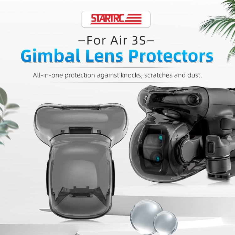 For DJI Air 3S STARTRC Lens Protective Cover Gimbal Cover (Transparent Black) - free shipping - PMC TechLife - Order now!
