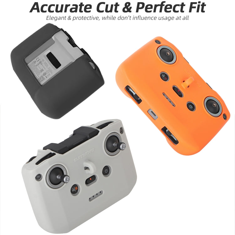 For DJI Neo / Mini 4 Pro / RC-N3 / RC-N2 / RC-N1 Sunnylife Controller Protective Cover Silicone Case with Neck Strap (Grey) - free shipping - PMC TechLife - Order now!