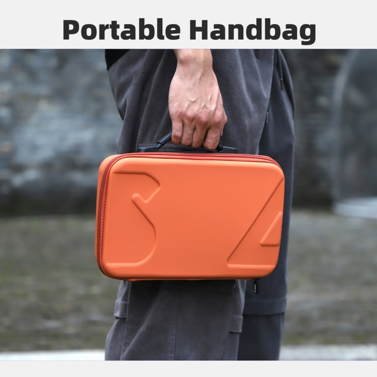 For DJI Osmo Action 5 Pro / 4 / 3 Sunnylife Portable Carrying Case Adventure Combo Bag (Orange) - free shipping - PMC TechLife - Order now!