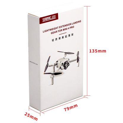 For DJI Mini 4 Pro STARTRC Heightened Landing Gear Training Rack - Holder Series by STARTRC | Online Shopping South Africa | PMC Jewellery | Buy Now Pay Later Mobicred