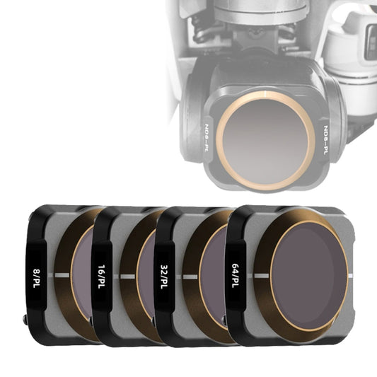 JSR Drone 4 in 1 ND8-PL+ND16-PL+ND32-PL+ND64-PL Lens Filter for DJI MAVIC Air 2 - Mavic Lens Filter by JSR | Online Shopping South Africa | PMC Jewellery | Buy Now Pay Later Mobicred