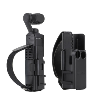 For DJI OSMO Pocket 3 Sunnylife Hand Band Protective Frame Cold Shoe Extension Handle Cover (Black) - Mount & Holder by Sunnylife | Online Shopping South Africa | PMC Jewellery | Buy Now Pay Later Mobicred