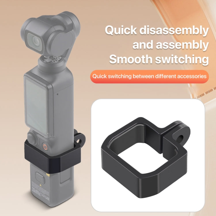 For DJI OSMO Pocket 3 Expansion Bracket Adapter (Black) - free shipping - PMC TechLife - Order now!