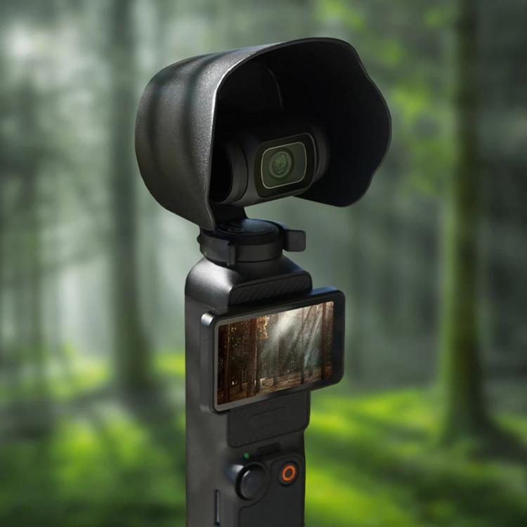 For DJI OSMO Pocket 3 BRDRC Sunshade Lens Protective Cover Hood (Black) - free shipping - PMC TechLife - Order now!