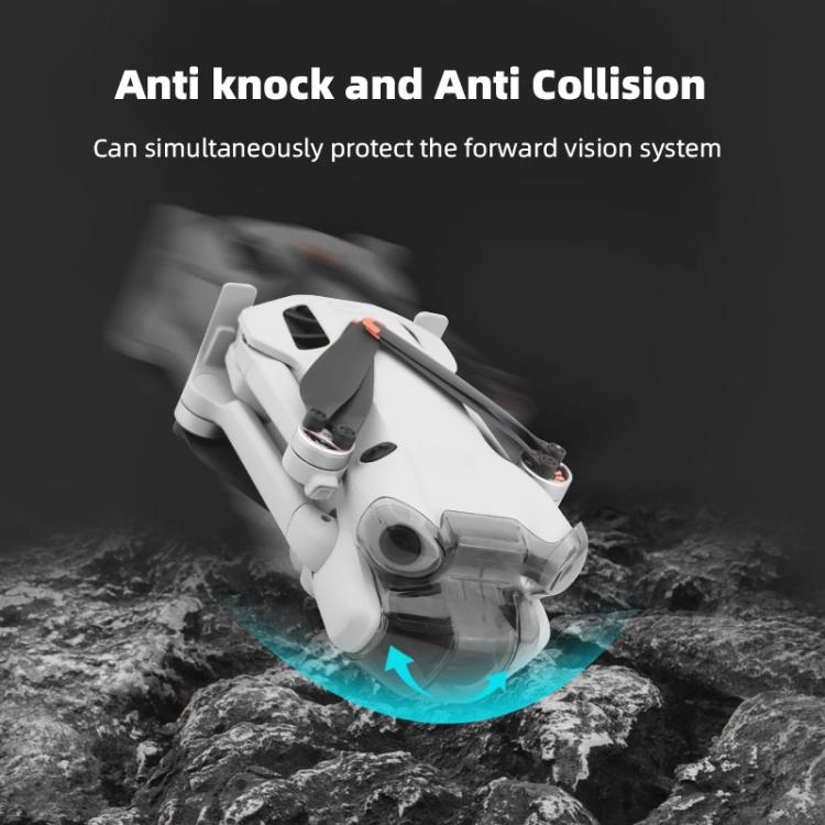 For DJI Mini 4 Pro BRDRC Lens Protective Cover Gimbal Cover (Transparent Black) - free shipping - PMC TechLife - Order now!