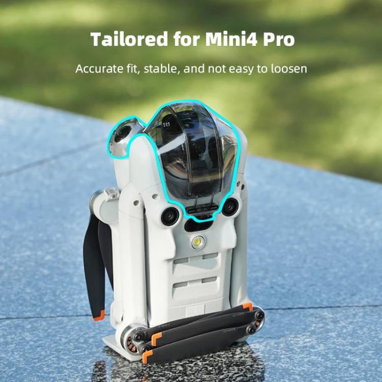 For DJI Mini 4 Pro BRDRC Lens Protective Cover Gimbal Cover (Transparent Black) - free shipping - PMC TechLife - Order now!