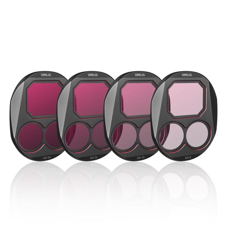 For DJI Mavic 4 Pro STARTRC 4 in 1 ND8 ND16 ND32 ND64 Lens Filter Kit - free shipping - PMC TechLife - Order now!