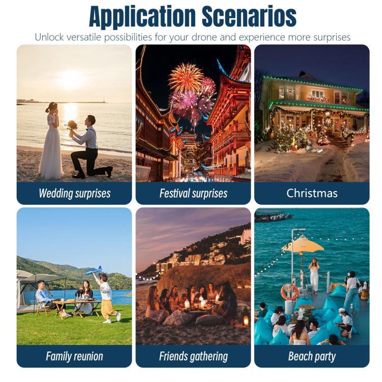 For DJI Flip STARTRC Air-Dropping System Thrower Parabolic (Grey) - free shipping - PMC TechLife - Order now!