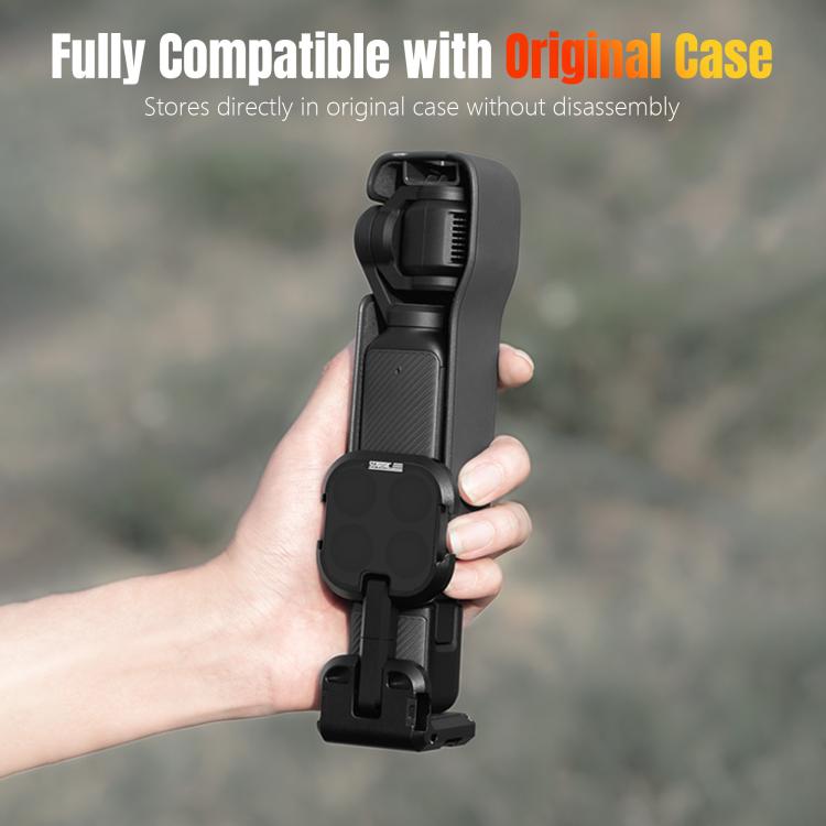 For DJI Osmo Pocket 3 STARTRC Metal L-shaped Expansion Bracket (Black) - free shipping - PMC TechLife - Order now!