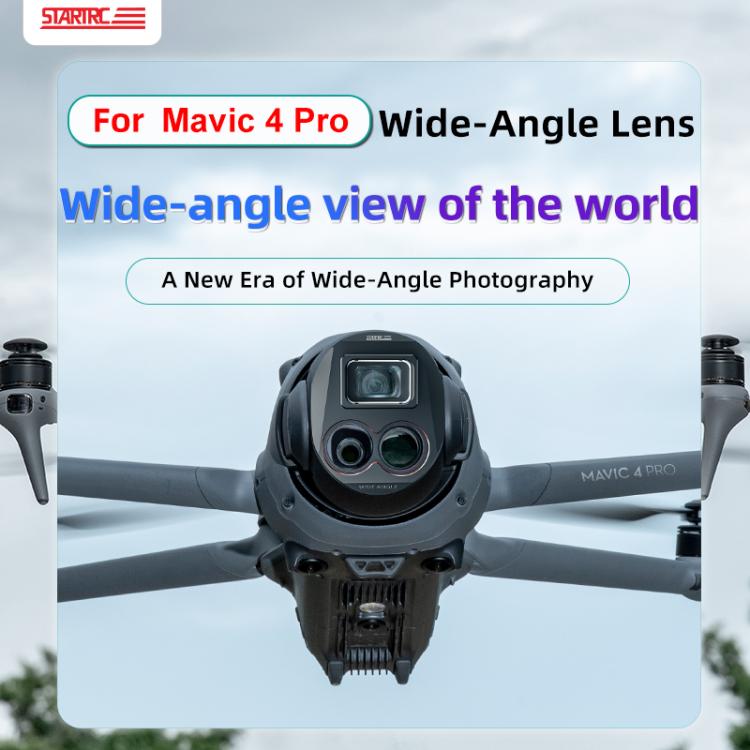 For DJI Mavic 4 Pro STARTRC Drone Wide-Angle Lens Filter (Black) - free shipping - PMC TechLife - Order now!