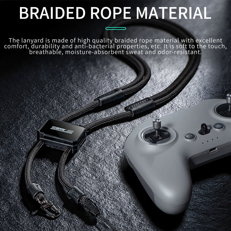 For DJI Pocket 3 STARTRC Anti-Lost Necklace Lanyard Rope (Black) - Others by STARTRC | Online Shopping South Africa | PMC TechLife | Buy Now Pay Later Mobicred