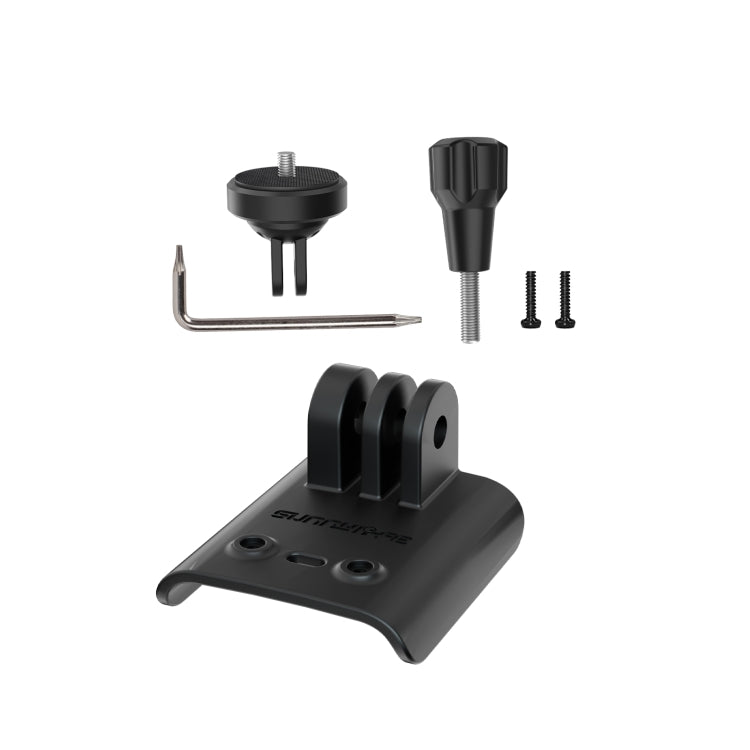 For DJI Avata 2 Sunnylife Action Camera Holder Mount Drone Light Bracket (Black) - Mount & Holder by Sunnylife | Online Shopping South Africa | PMC TechLife | Buy Now Pay Later Mobicred
