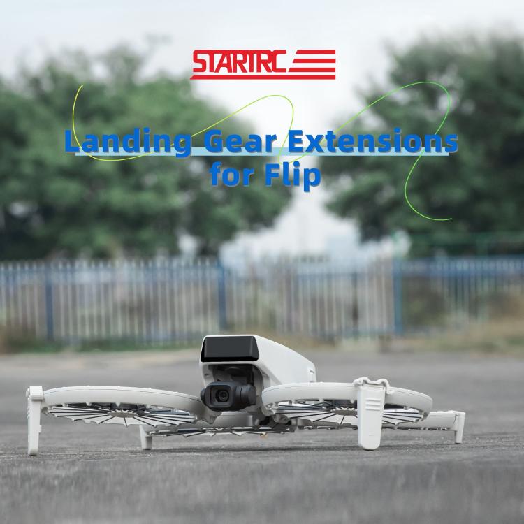 For DJI Flip STARTRC Split Type Drone Landing Gear Height Extensions Rack (Grey) - free shipping - PMc TechLife - Order now!