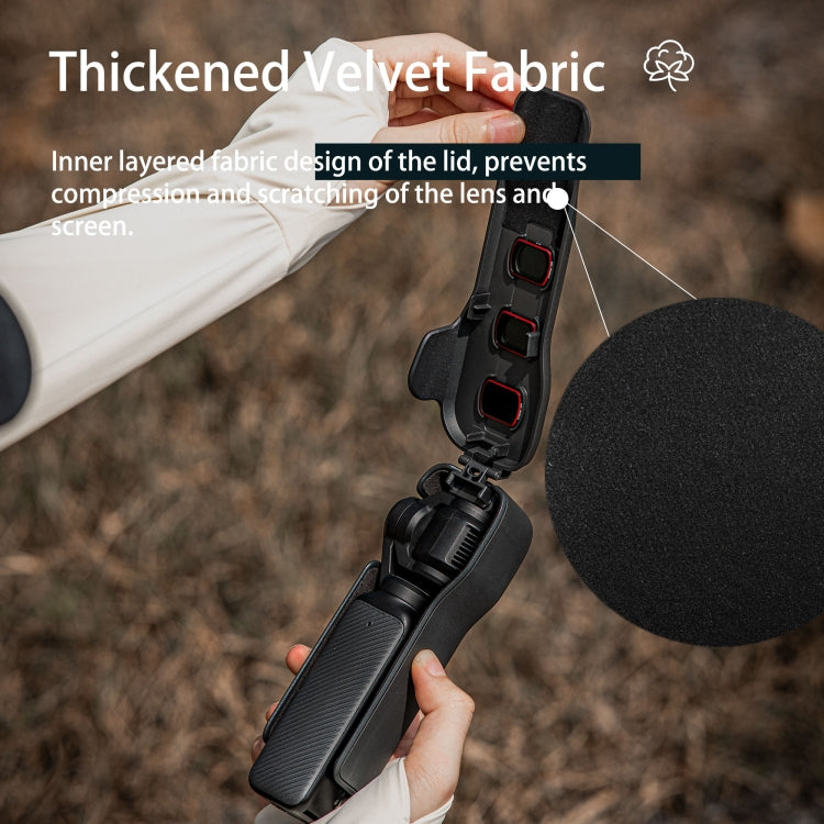 For DJI Osmo Pocket 3 STARTRC Storage Box Protective Case with Lanyard (Black) - free shipping - PMC TechLife - Order now!