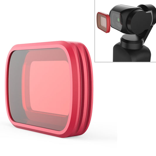 PGYTECH P-18C-016 Light Red Snorkeling Filter Profession Diving Color Lens Filter for DJI Osmo Pocket - Lens Accessories by PGYTECH | Online Shopping South Africa | PMC Jewellery | Buy Now Pay Later Mobicred