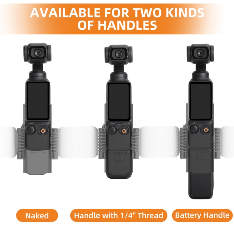For DJI OSMO Pocket 3 Sunnylife ZJ756 Expanded Dual Phone Clamp Holder (Black) - free shipping - PMC TechLife - Order now!