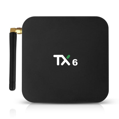 TX6 HD TV Box Media Player, Android 7.1 / 9.0 System, Allwinner H6, up to 1.5GHz, Quad-core ARM Cortex-A53, 2GB + 16GB, Support Bluetooth, WiFi, RJ45, UK Plug - Allwinner H6 by PMC Jewellery | Online Shopping South Africa | PMC Jewellery | Buy Now Pay Later Mobicred