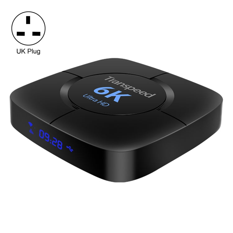 6K UHD Smart TV Box, Android 10.0, Allwinner H616 Quad Core, 2GB+8GB,UK Plug - Allwinner H6 by PMC TechLife | Online Shopping South Africa | PMC TechLife | Buy Now Pay Later Mobicred