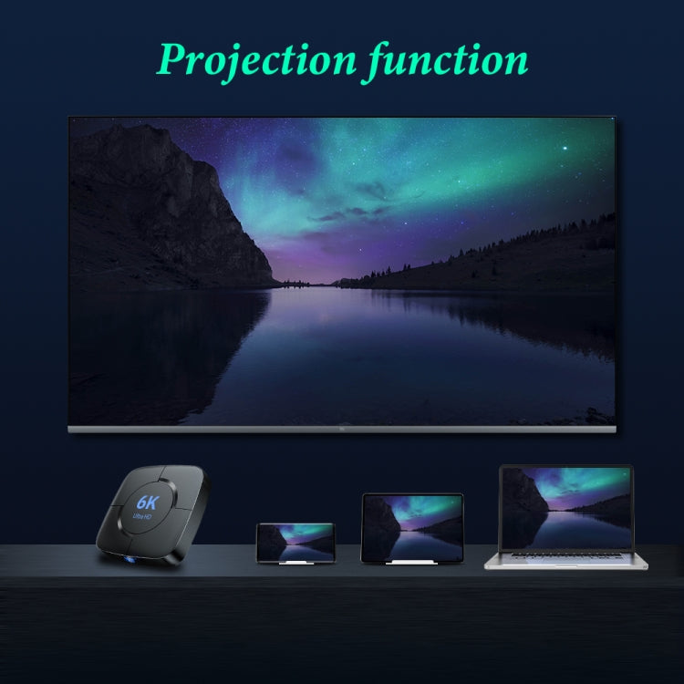 6K UHD Smart TV Box, Android 10.0, Allwinner H616 Quad Core, 2GB+8GB,UK Plug - Allwinner H6 by PMC TechLife | Online Shopping South Africa | PMC TechLife | Buy Now Pay Later Mobicred