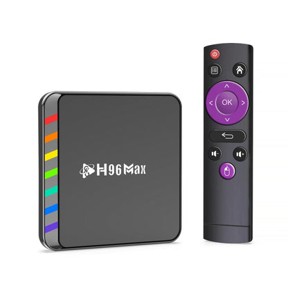 H96 Max W2 4K Ultra HD Android 11.0 Smart TV Box with Remote Control, Amlogic S905W2 Quad-Core, 4GB+32GB(US Plug) - Amlogic S905 by PMC Jewellery | Online Shopping South Africa | PMC Jewellery | Buy Now Pay Later Mobicred